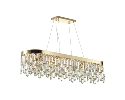 4986/12 HALL ODL22 385 золотой/хрусталь Люстра E14 12*40W DAKISA