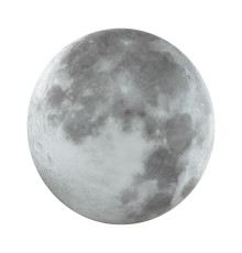 3084/DL PALE SN 000 Светильник пластик/белый/серый LED 48Вт 4000К D380 IP43 MOON