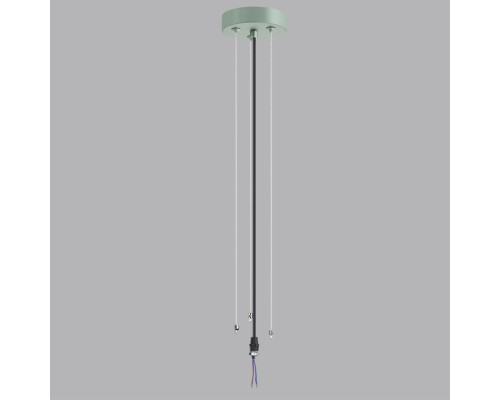 7703/L SN 20 Подвесное крепление для светильника MACARON LED металл/зеленый 1,2м MACARON