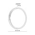 7667/ELN COLOR SN 132 Светильник пластик/черн/золот LED 76Вт 3000/4000/6000К D505 IP43 CCT FAVEMO BLACK