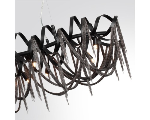 5067/10 HALL ODL24 395 черный/металл/металл Люстра G9 10*40W CHAINY