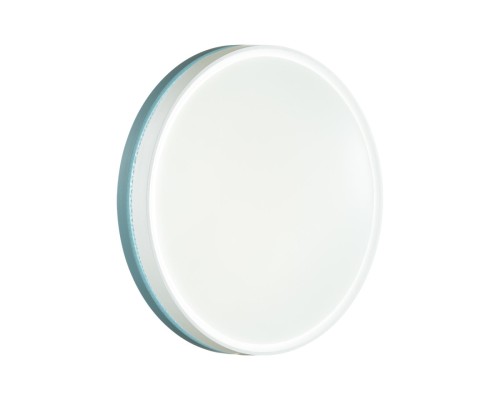 7669/DLN COLOR SN 98 Светильник пластик/белый/голубой LED 48Вт 3000/4000/6000К D415 IP43 CCT NOHAVA BLUE