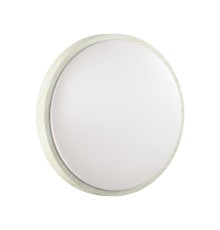 7628/CL PALE SN 000 Светильник пластик/белый/беленый под дерево LED 30Вт 4000К D340 IP43 LOSTA