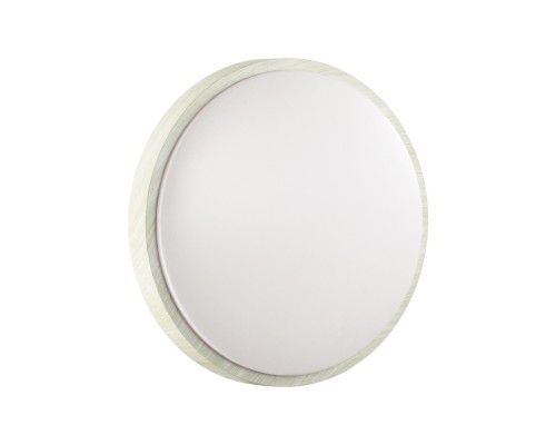 7628/CL PALE SN 000 Светильник пластик/белый/беленый под дерево LED 30Вт 4000К D340 IP43 LOSTA