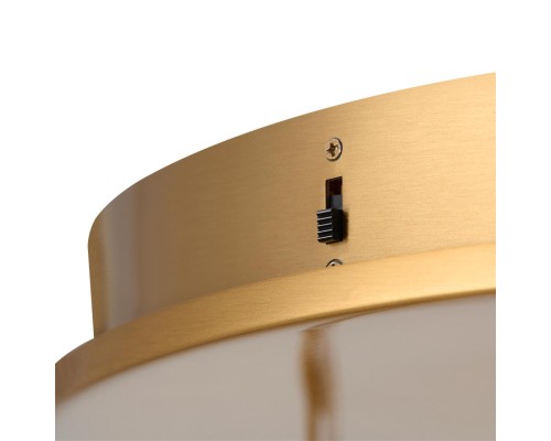 6672/30L L-VISION ODL26 Подвесной светильник  белый/алебастр/бронз/металл IP20 LED 30W 3000K 220-240V PARMA