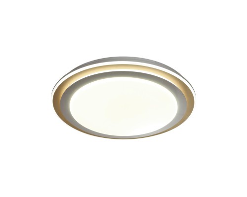 7630/EL PALE SN 000 Светильник пластик/белый/золотистый LED 72Вт с ДУ 3000-6300К D510 IP43 пульт ДУ SETTA