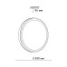 3052/DL TAN SN 031 Светильник пластик/белый/черный LED 48Вт 3000-6500К D390 IP43 пульт ДУ/ LampSmart AVELLA
