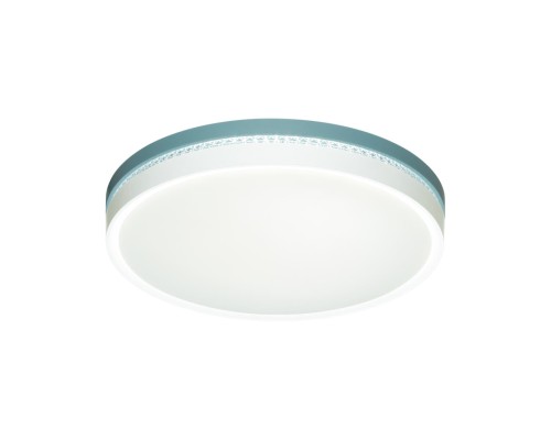 7669/DLN COLOR SN 98 Светильник пластик/белый/голубой LED 48Вт 3000/4000/6000К D415 IP43 CCT NOHAVA BLUE
