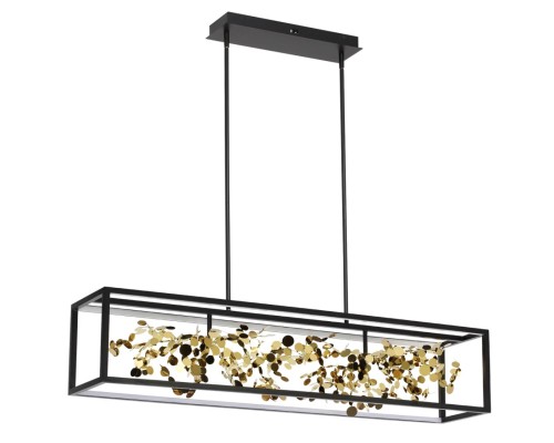 5065/65L L-VISION ODL24 393 черный/золото/металл/металл Люстра LED 1*65W 4000K BILD