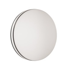 3056/DL COLOR SN 000 Светильник пластик/белый/черный LED 48Вт 3000-6500К D390 IP43 пульт ДУ/RGB/LampSmart LOBIO RGB