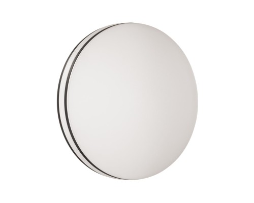 3056/DL COLOR SN 000 Светильник пластик/белый/черный LED 48Вт 3000-6500К D390 IP43 пульт ДУ/RGB/LampSmart LOBIO RGB