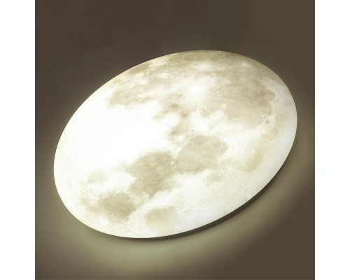 3084/DL PALE SN 000 Светильник пластик/белый/серый LED 48Вт 4000К D380 IP43 MOON