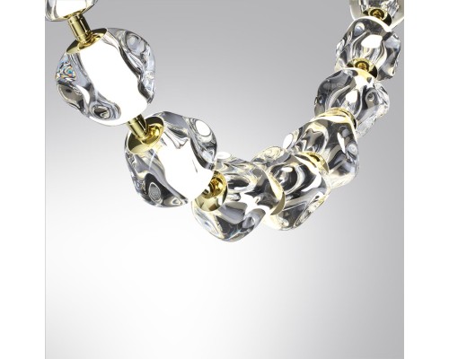 5085/80L L-VISION  золото/прозрачный/металл/акрил Подвес- 