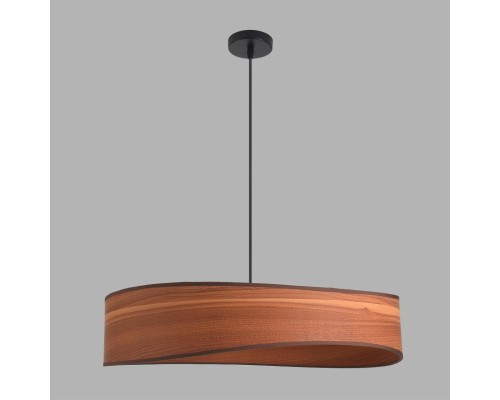 8421/6A MODERNI черный/коричневый,  металл/ПВХ Подвес E14 6*40W 220V LAGOMA