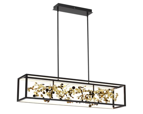 5065/65L L-VISION ODL24 393 черный/золото/металл/металл Люстра LED 1*65W 4000K BILD