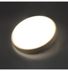 7792/ALN PALE SN 170 Светильник пластик/белый/бежеый под дерево LED 18Вт 4000К D340 IP43 LOSTA