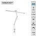 359968 LEDO NT26 000 белый Лампа настольная диммируемая полного спектра IP20 LED 24W 220V 4000K 1670Лм STUDI