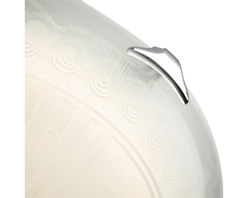 7601/DL SNOK SN 000 Светильник стекло/белое/хром LED 48Вт 4000K D405 IP20 LUFE