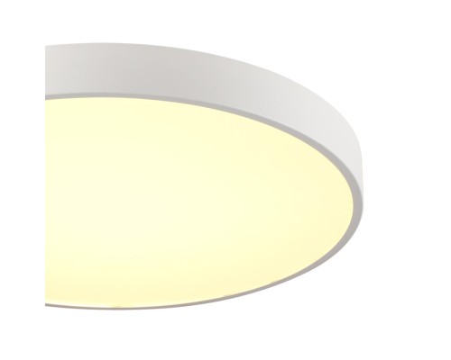 7755/70L MITRA LED SN 539 Светильник металл/акрил/белый LED (60Вт+10Вт) 3000K+3000K D600 IP20 подсветка QUASAR