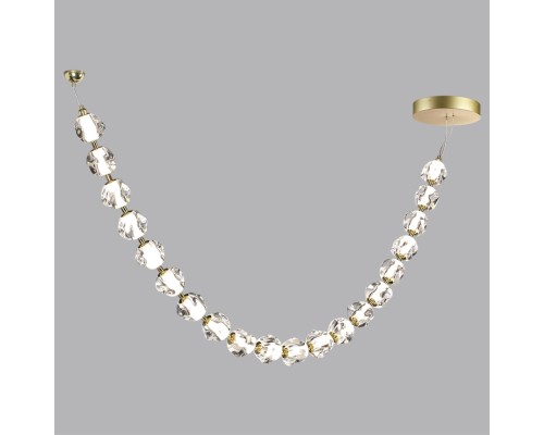 5085/80L L-VISION  золото/прозрачный/металл/акрил Подвес- 