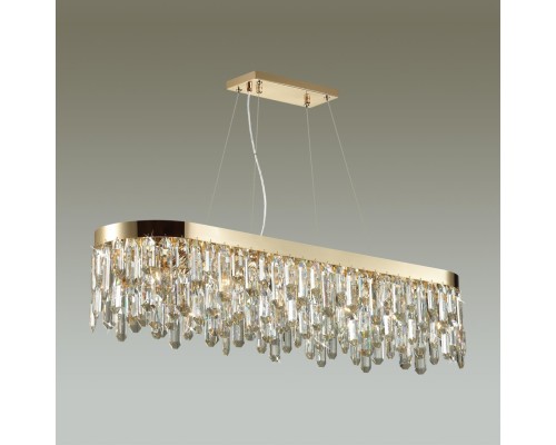 4986/12 HALL ODL22 385 золотой/хрусталь Люстра E14 12*40W DAKISA