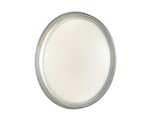 7643/DLN COLOR SN 146 Светильник пластик/белый/прозрачный LED 48Вт 3000/4000/6000К D405 IP43 CCT DEPAX