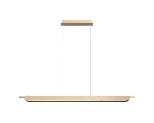 7018/40LA HIGHTECH ODL25 319 Подвесной светильник c сенсорн. вкл. цв. тем-ры 2700-4000-5500K металл/акрил под латунь брашинг IP20 40W CRI 90 220V PUNT