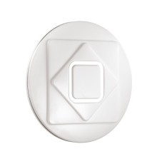 3037/DL COLOR SN 000 Светильник пластик/белый/хром LED 48Вт 3000-6500K D380 IP43 пульт ДУ/RGB/LampSmart COVA