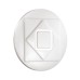 3037/DL COLOR SN 000 Светильник пластик/белый/хром LED 48Вт 3000-6500K D380 IP43 пульт ДУ/RGB/LampSmart COVA