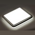 7621/DLN PALE SN 162 Светильник пластик/черн./медный LED 48Вт 3000-6000K 440х440 IP43 пульт ДУ EFFA