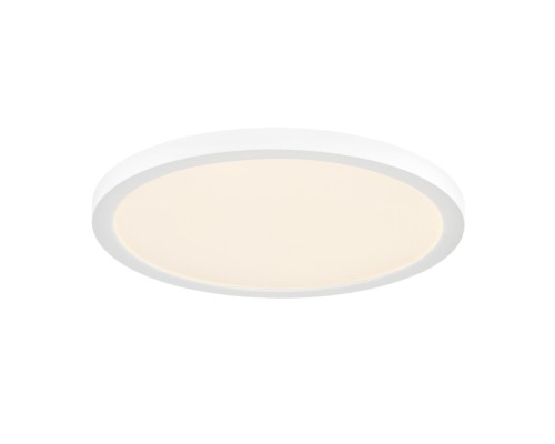 7754/24L MITRA LED SN Светильник пластик/белый LED 24Вт 3000-6500К D300 IP20 CCT/датчик движения NEBULA