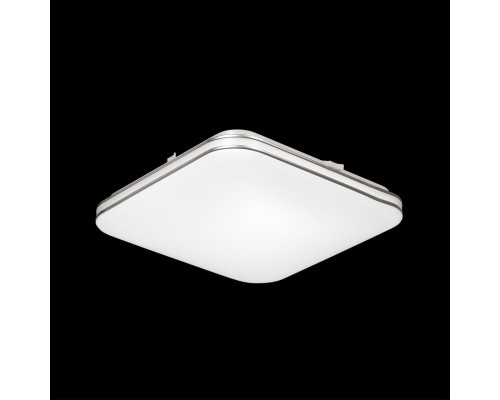 3020/EL TAN SN 213 Светильник пластик/хром LED 72Вт 3000-6500K 535х535 IP43 пульт ДУ/ LampSmart LONA
