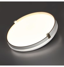 7646/CLN PALE SN 189 Светильник пластик/белый/золотой LED 36Вт 4000К D340 IP43 OLIDI WHITE