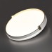 7646/CLN PALE SN 189 Светильник пластик/белый/золотой LED 36Вт 4000К D340 IP43 OLIDI WHITE