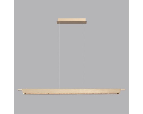 7018/40LA HIGHTECH ODL25 319 Подвесной светильник c сенсорн. вкл. цв. тем-ры 2700-4000-5500K металл/акрил под латунь брашинг IP20 40W CRI 90 220V PUNT