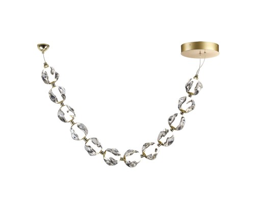 5085/48L L-VISION  золото/прозрачный/металл/акрил Подвес- 