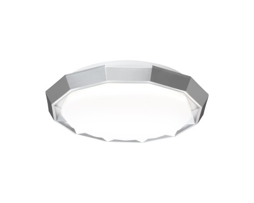 7671/DLN COLOR SN 000 Светильник пластик/белый/хром LED 48Вт 3000/4000/6000К D435 IP43 CCT VAXIN