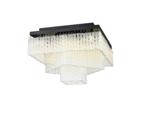 6576/11CS CLASSI LN24 черный/прозрачный/металл/стекло Люстра потолочная G9 11*20W 220V SPIRALS