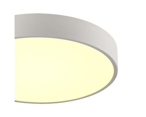 7755/36L MITRA LED SN 539 Светильник металл/акрил/белый LED (30Вт+6Вт) 3000K+3000K D400 IP20 подсветка QUASAR