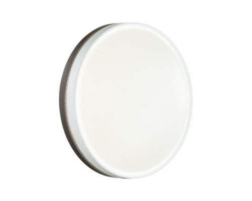7668/DLN COLOR SN 152 Светильник пластик/белый/темно-коричневый LED 48Вт 3000/4000/6000К D415 IP43 CCT NOHAVA BROWN