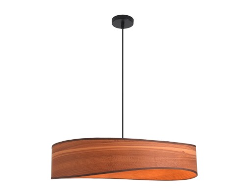 8421/6A MODERNI черный/коричневый,  металл/ПВХ Подвес E14 6*40W 220V LAGOMA