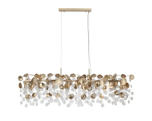 5104/8A CLASSIC ODL26 633 металл/стекло Люстра горизонтальная E14 8*40W 220В IP20 COINS