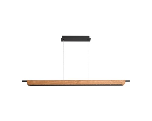 7018/40LB HIGHTECH ODL25 319 Подвесной светильник c сенсорн. вкл. цв. тем-ры 2700-4000-5500K металл/акрил окраш под дерево IP20 40W CRI 90 220V PUNTO