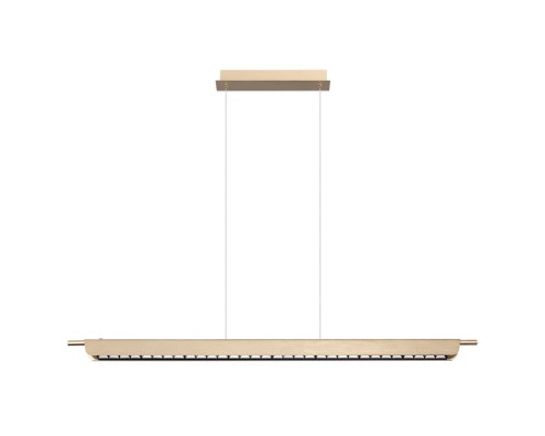 7018/40LA HIGHTECH ODL25 319 Подвесной светильник c сенсорн. вкл. цв. тем-ры 2700-4000-5500K металл/акрил под латунь брашинг IP20 40W CRI 90 220V PUNT