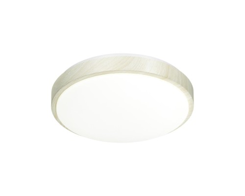 7628/CL PALE SN 000 Светильник пластик/белый/беленый под дерево LED 30Вт 4000К D340 IP43 LOSTA