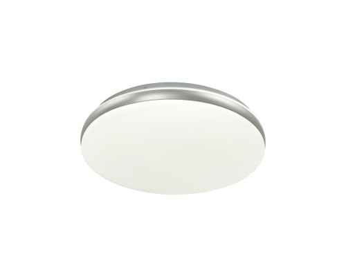 7625/AL PALE SN 000 Светильник пластик/белый/серебристый LED 12Вт 4000К D290 IP43 RINGO