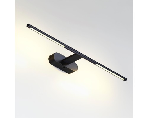 6634/7WL HIGHTECH ODL24 177 металл/черный/акрил Настенный светильник IP20 LED 7W 3000K/4000K/6000K (перекл ч/з тумблер) 220V ALEDO