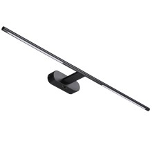 6634/9WL HIGHTECH ODL24 177 металл/черный/акрил Настенный светильник IP20 LED 8W 3000K/4000K/6000K (перекл ч/з тумблер) 220V ALEDO