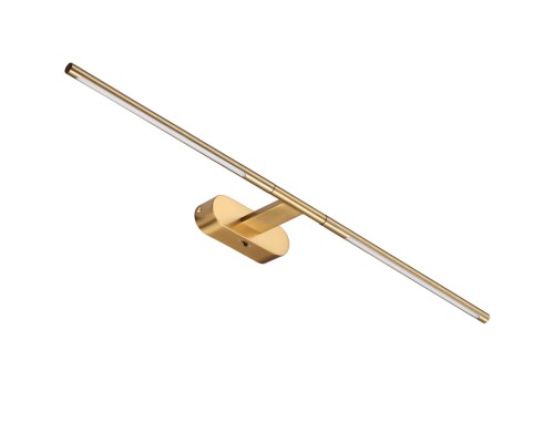 6635/9WL HIGHTECH ODL24 177 металл/античная бронза/акрил Настенный светильник IP20 LED 8W 3000K/4000K/6000K (перекл ч/з тумблер) 220V ALEDO