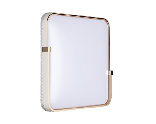 7680/EL PALE SN 140 Светильник пластик/золотой LED 70Вт 3000-6000К 490х485 IP43 пульт ДУ OLIDI WHITE